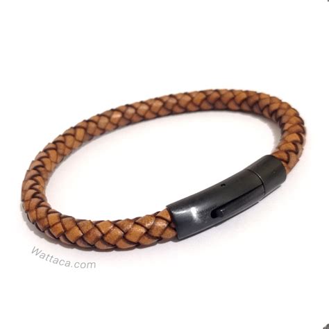 Pulsera cuero trenzado PenalbaWeb.com