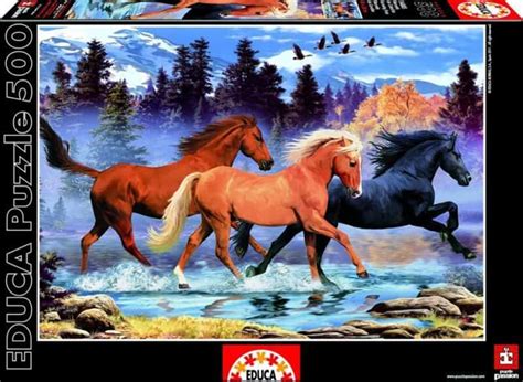 Puzzle caballos PenalbaWeb.com