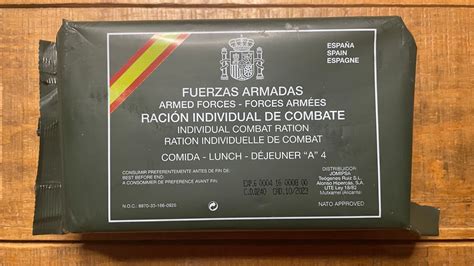 Raciones de combate ejercito español PenalbaWeb.com