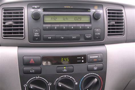 Radio toyota corolla 2005 PenalbaWeb.com