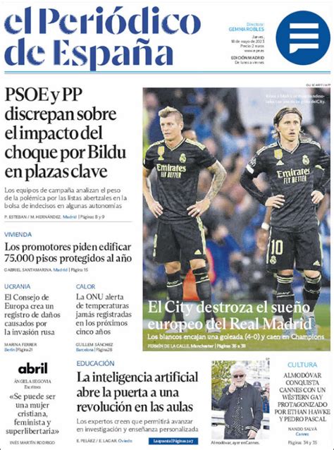 Real madrid periodico PenalbaWeb.com