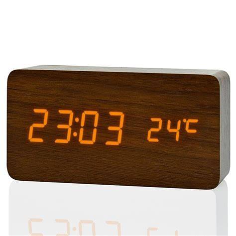 Reloj mesa madera PenalbaWeb.com