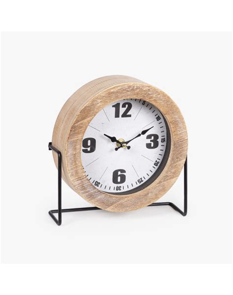 Reloj sobremesa madera PenalbaWeb.com