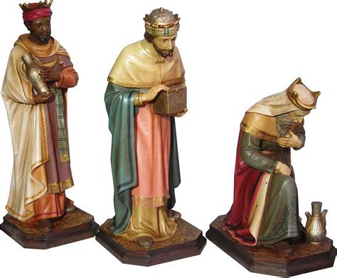 Reyes magos figuras belen PenalbaWeb.com