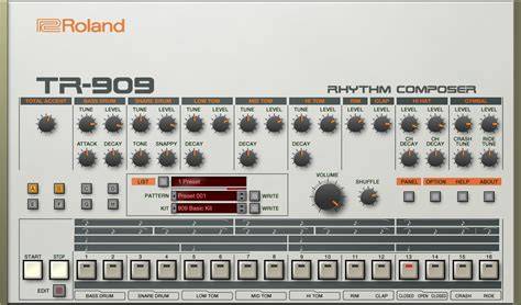 Roland tr 909 PenalbaWeb.com