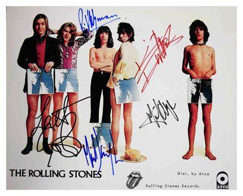 Rolling stones signed PenalbaWeb.com