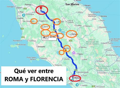 Roma a florencia PenalbaWeb.com
