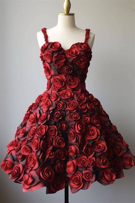 Roses dress PenalbaWeb.com