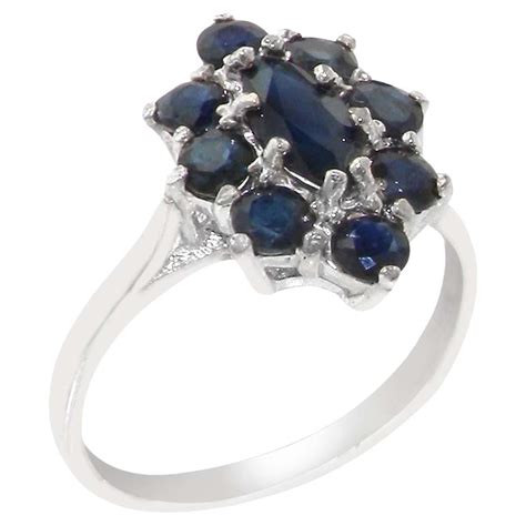Sapphire cluster ring PenalbaWeb.com