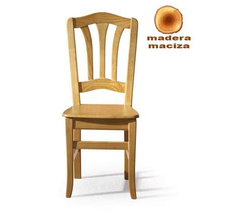Silla madera maciza PenalbaWeb.com