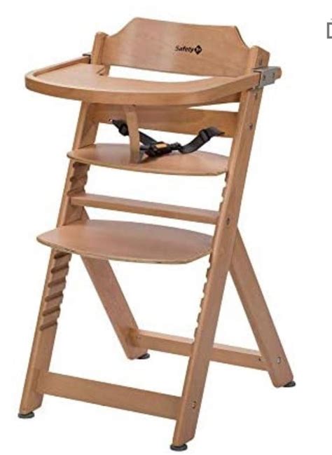 Silla trona bebe madera PenalbaWeb.com