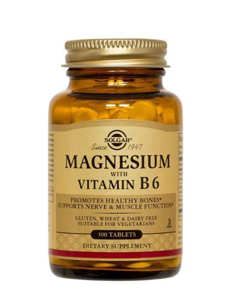 Solgar magnesio vitamina b6 PenalbaWeb.com