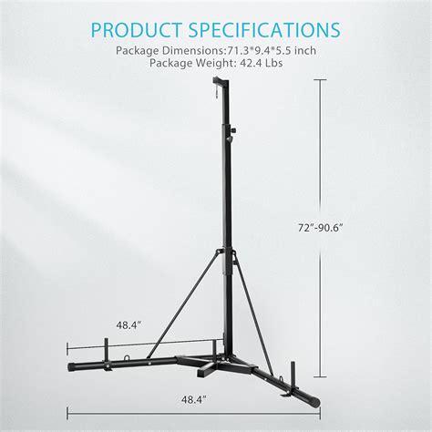 Soporte plegable saco boxeo PenalbaWeb.com