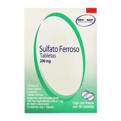 Sulfato ferroso PenalbaWeb.com
