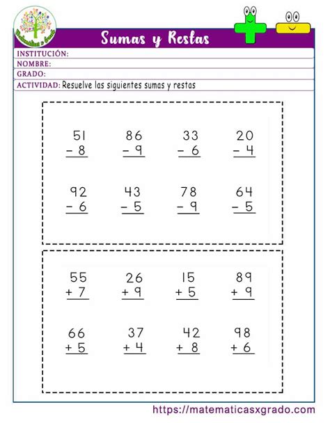Sumas restas PenalbaWeb.com