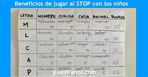 Tabla juego PenalbaWeb.com