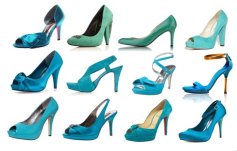 Tacones azul turquesa PenalbaWeb.com