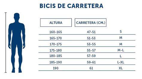 Talla bicicleta carretera PenalbaWeb.com