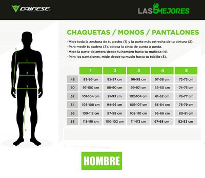 Tallas dainese hombre PenalbaWeb.com