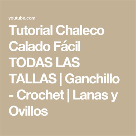 Tallas ganchillo PenalbaWeb.com
