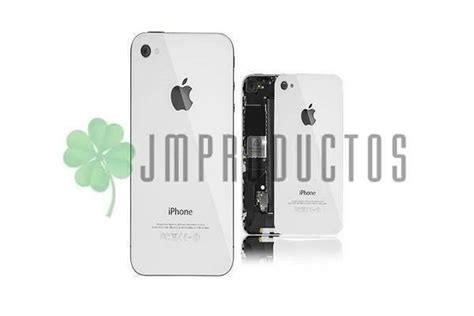 Tapa trasera iphone 4 blanca PenalbaWeb.com