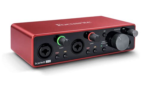 Tarjeta focusrite PenalbaWeb.com