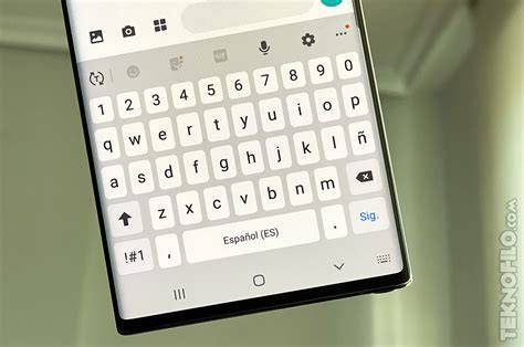 Teclado movil samsung PenalbaWeb.com
