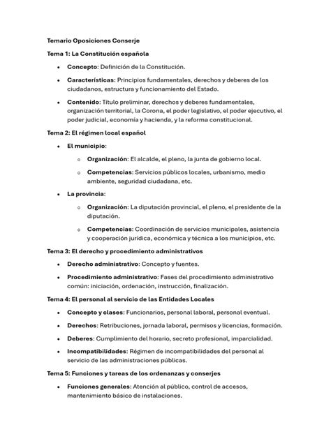 Temario oposiciones PenalbaWeb.com