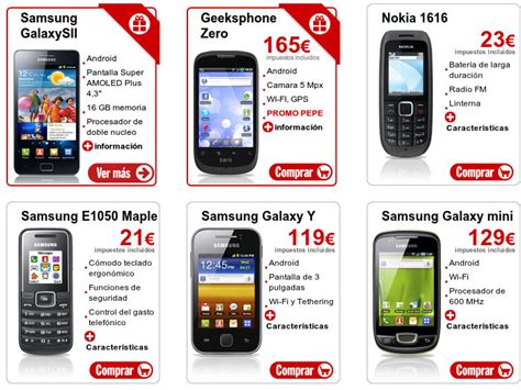 Tienda de moviles libres PenalbaWeb.com