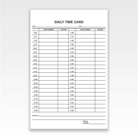 Time cards PenalbaWeb.com
