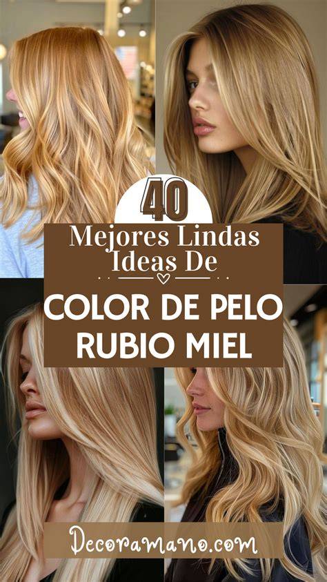 Tinte rubio miel PenalbaWeb.com