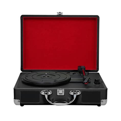 Tocadiscos negro PenalbaWeb.com