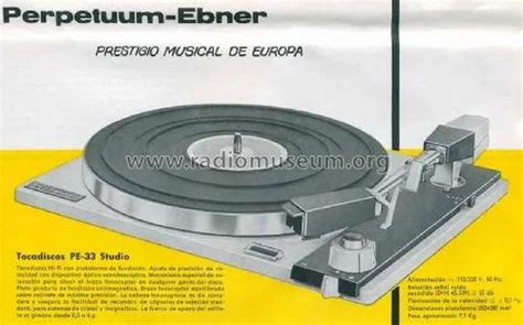 Tocadiscos perpetuum ebner PenalbaWeb.com