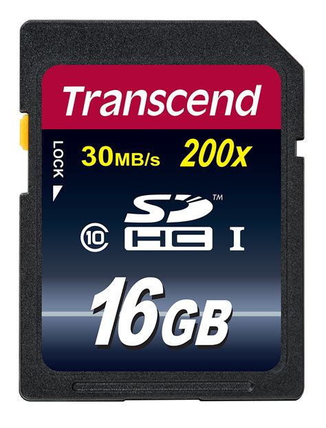 Transcend 16gb sdhc PenalbaWeb.com