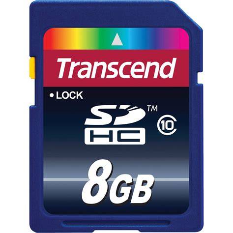 Transcend 8gb sdhc PenalbaWeb.com