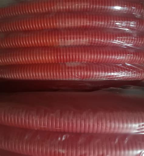 Tubo corrugado rojo PenalbaWeb.com