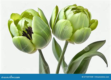 Tulipas verdes PenalbaWeb.com