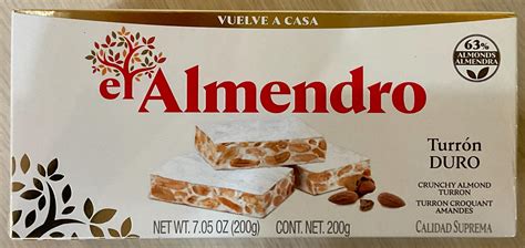 Turron duro el almendro PenalbaWeb.com