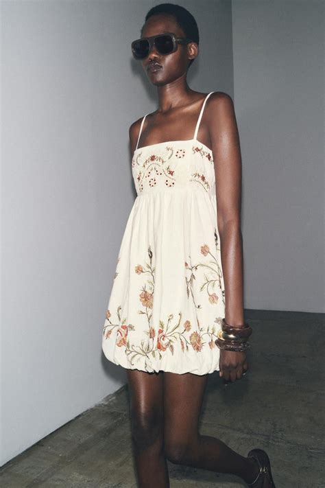 Vestido bordado zara PenalbaWeb.com
