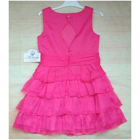 Vestido nina fucsia PenalbaWeb.com