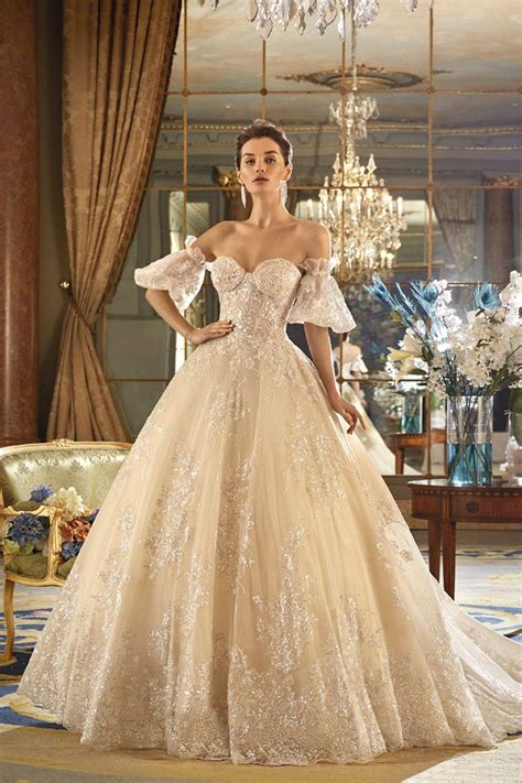 Vestido novia dorado PenalbaWeb.com