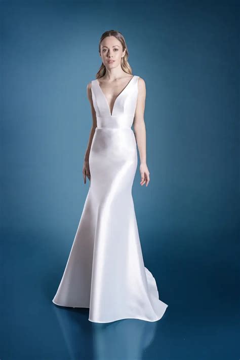 Vestido novia seda PenalbaWeb.com