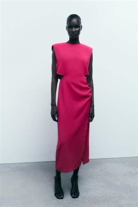 Vestido rosa zara PenalbaWeb.com
