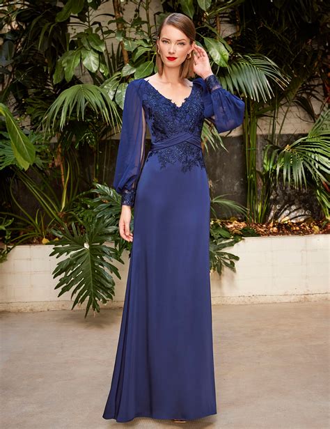 Vestidos de fiesta manga larga PenalbaWeb.com