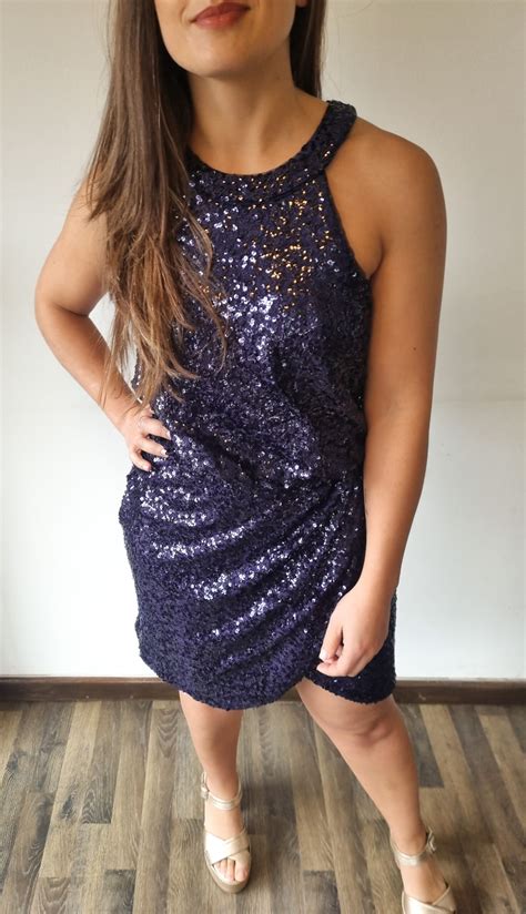 Vestidos lentejuelas azul PenalbaWeb.com