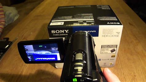 Video sony hdr cx115e PenalbaWeb.com