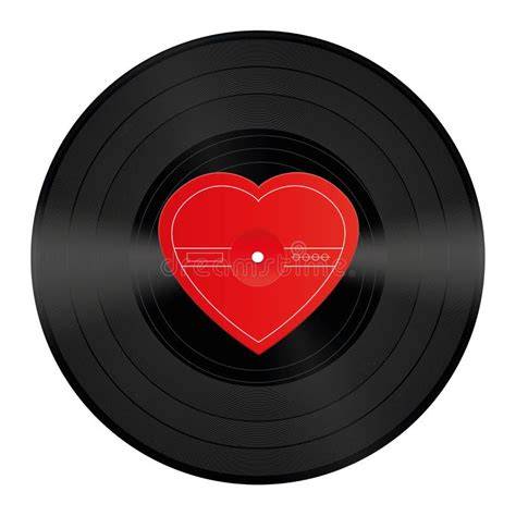 Vinyl heart PenalbaWeb.com