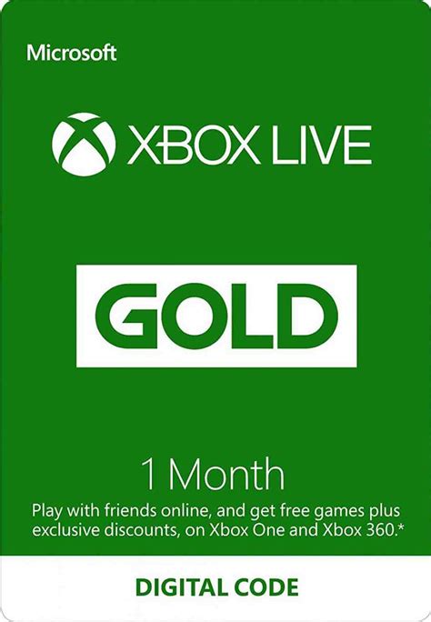 Xbox live gold 1 mes PenalbaWeb.com