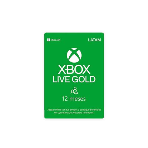 Xbox live gold 12 meses PenalbaWeb.com