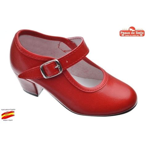 Zapatos nina rojo PenalbaWeb.com